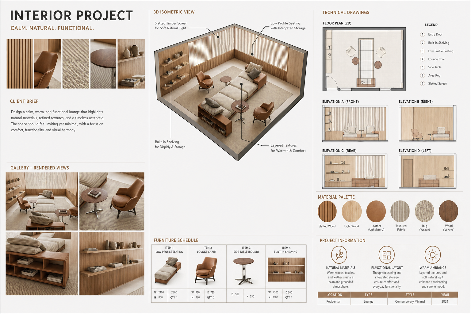 Interior presentation